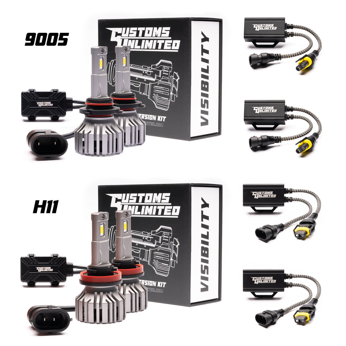 2007-2013 SILVERADO 1500 CREE LED HEADLIGHT BULBS
