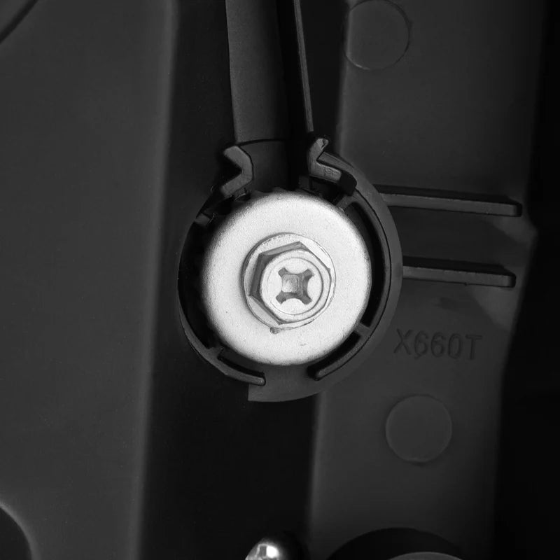 92-96 Ford F-Series/Bronco LUXX-Series LED Projector Headlights Chrome