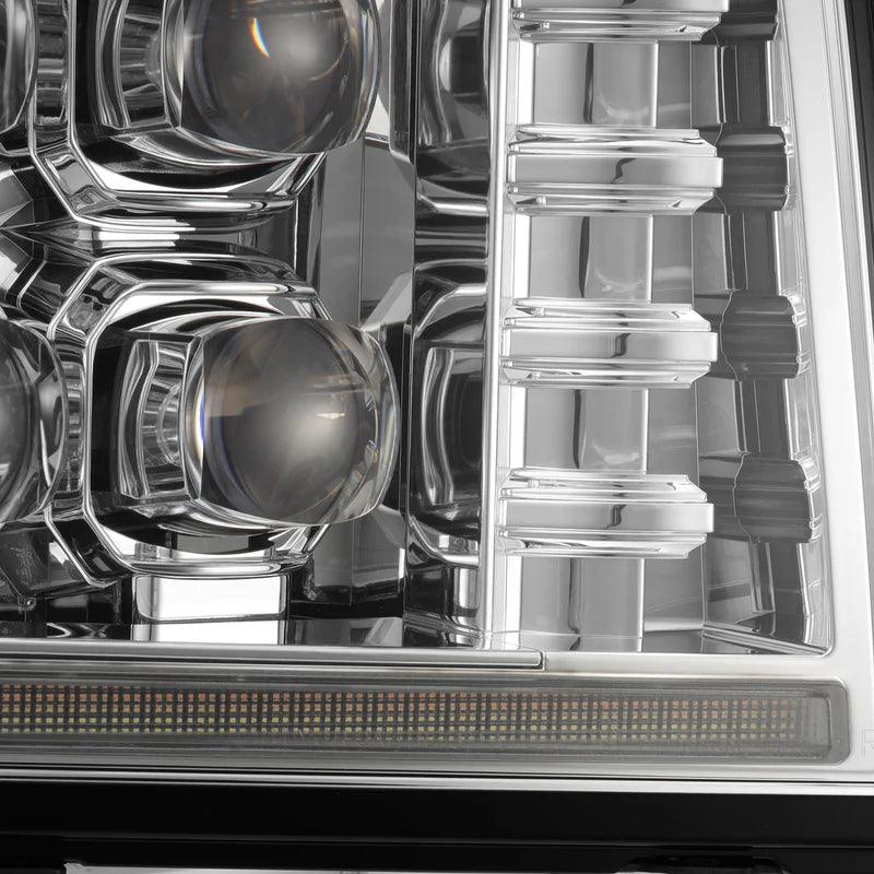 92-96 Ford F-Series/Bronco NOVA-Series LED Projector Headlights Chrome