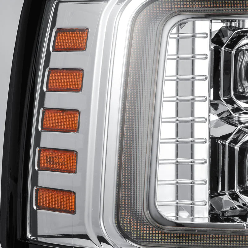 92-96 Ford F-Series/Bronco NOVA-Series LED Projector Headlights Chrome