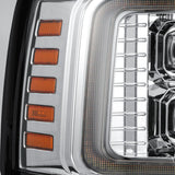 92-96 Ford F-Series/Bronco NOVA-Series LED Projector Headlights Chrome