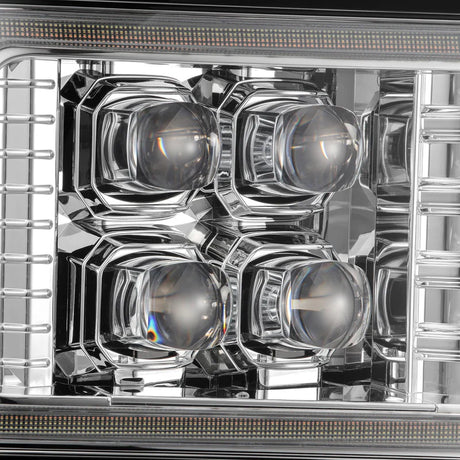 92-96 Ford F-Series/Bronco NOVA-Series LED Projector Headlights Chrome