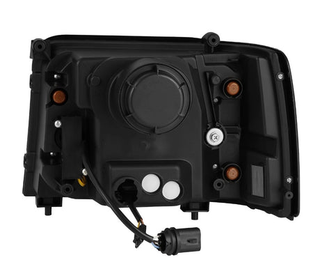 92-96 Ford F-Series/Bronco NOVA-Series LED Projector Headlights Alpha-Black