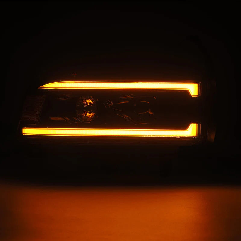 94-01 Dodge Ram 1500/94-02 Ram 2500/3500 LUXX-Series LED Headlights Alpha-Black