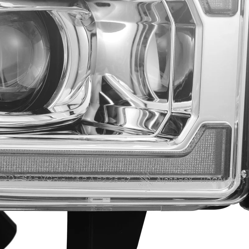 94-01 Dodge Ram 1500/94-02 Ram 2500/3500 LUXX-Series LED Headlights Chrome