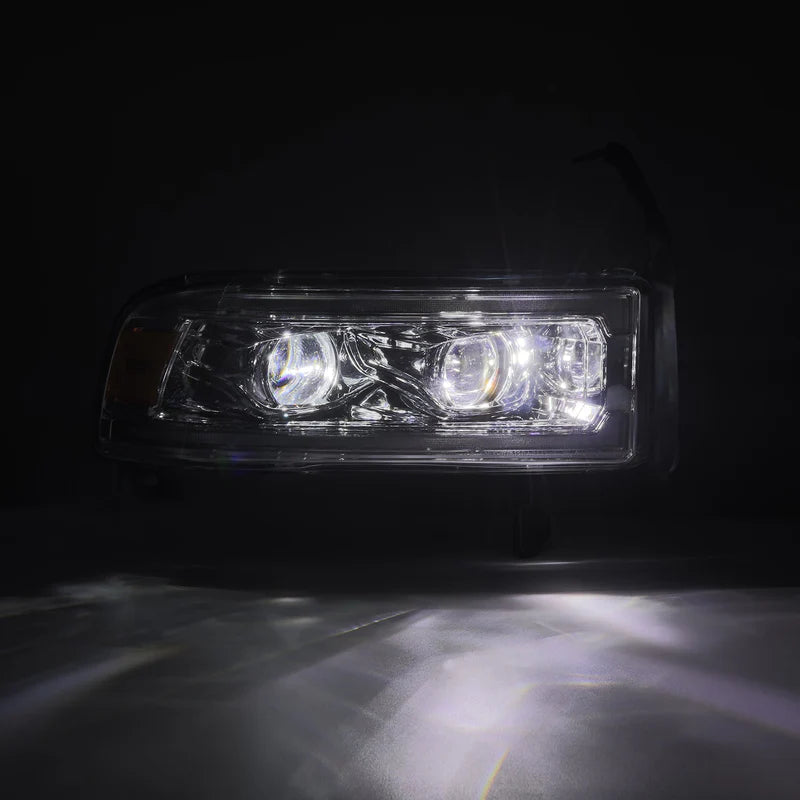 94-01 Dodge Ram 1500/94-02 Ram 2500/3500 LUXX-Series LED Headlights Chrome