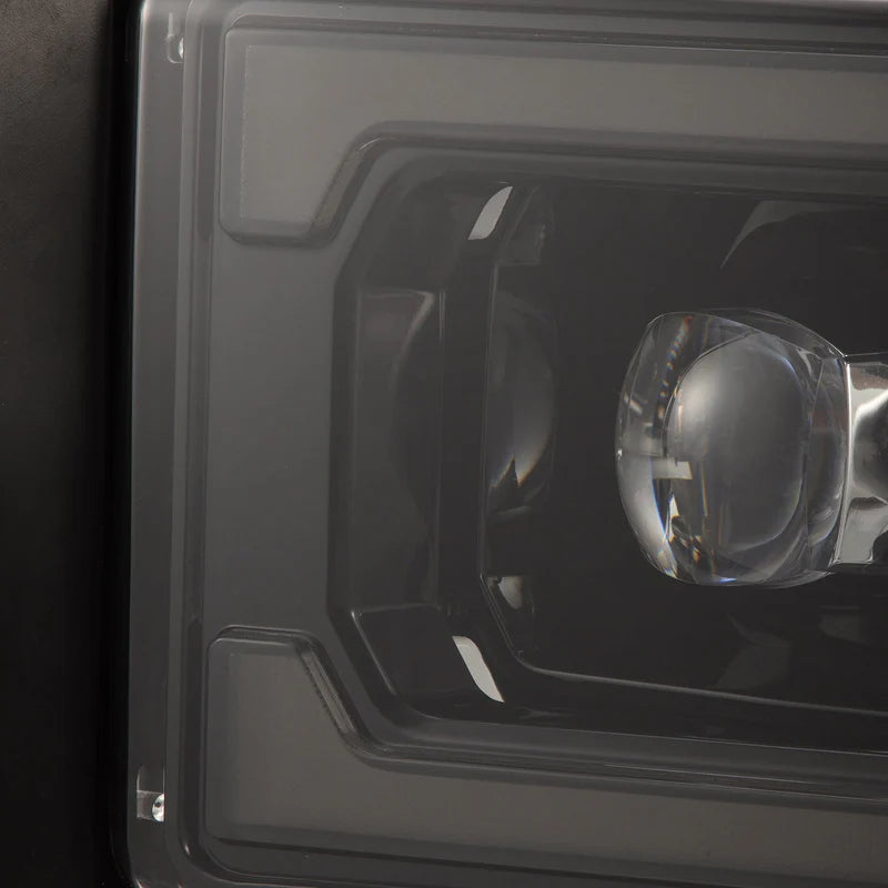 94-01 Dodge Ram 1500/94-02 Ram 2500/3500 NOVA-Series LED Headlights Alpha-Black