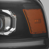 94-01 Dodge Ram 1500/94-02 Ram 2500/3500 NOVA-Series LED Headlights Black