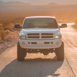 94-01 Dodge Ram 1500/94-02 Ram 2500/3500 NOVA-Series LED Headlights Black