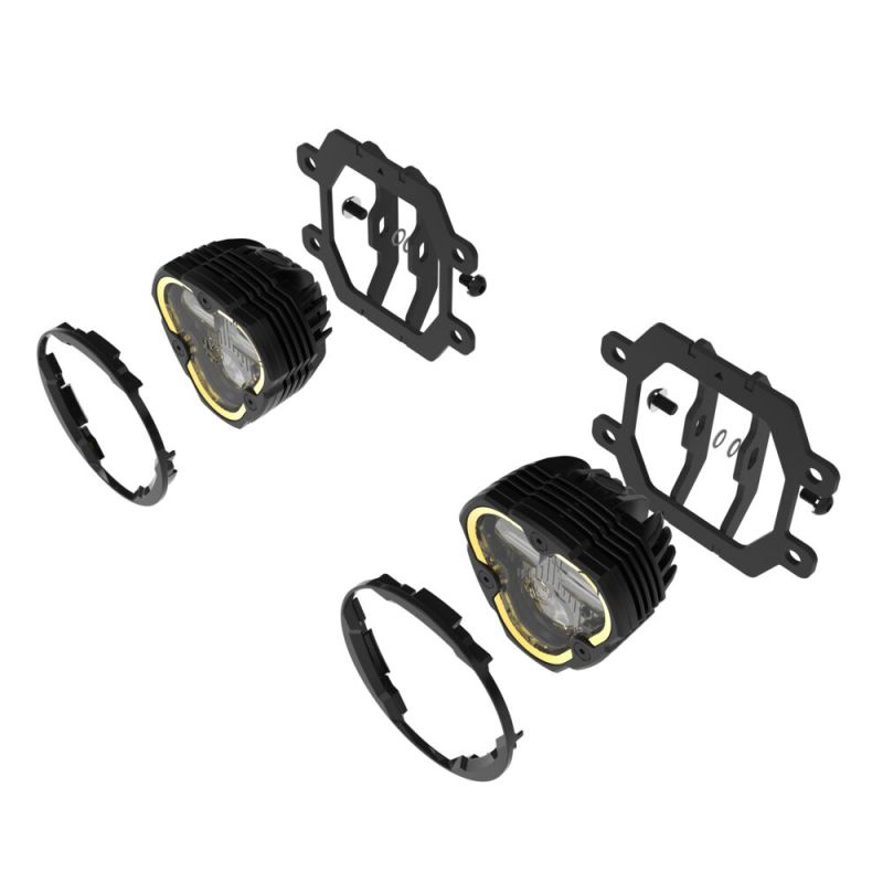 FLEX ERA® 3 Dual Mode SAE Fog LED Light Pods - 2-Light Master Kit - Subaru Crosstrek/Forester