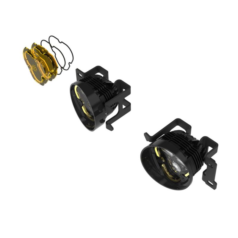 FLEX ERA® 3 Dual Mode SAE Fog LED Light Pods - 2-Light Master Kit - Toyota Tacoma/4Runner/Tundra