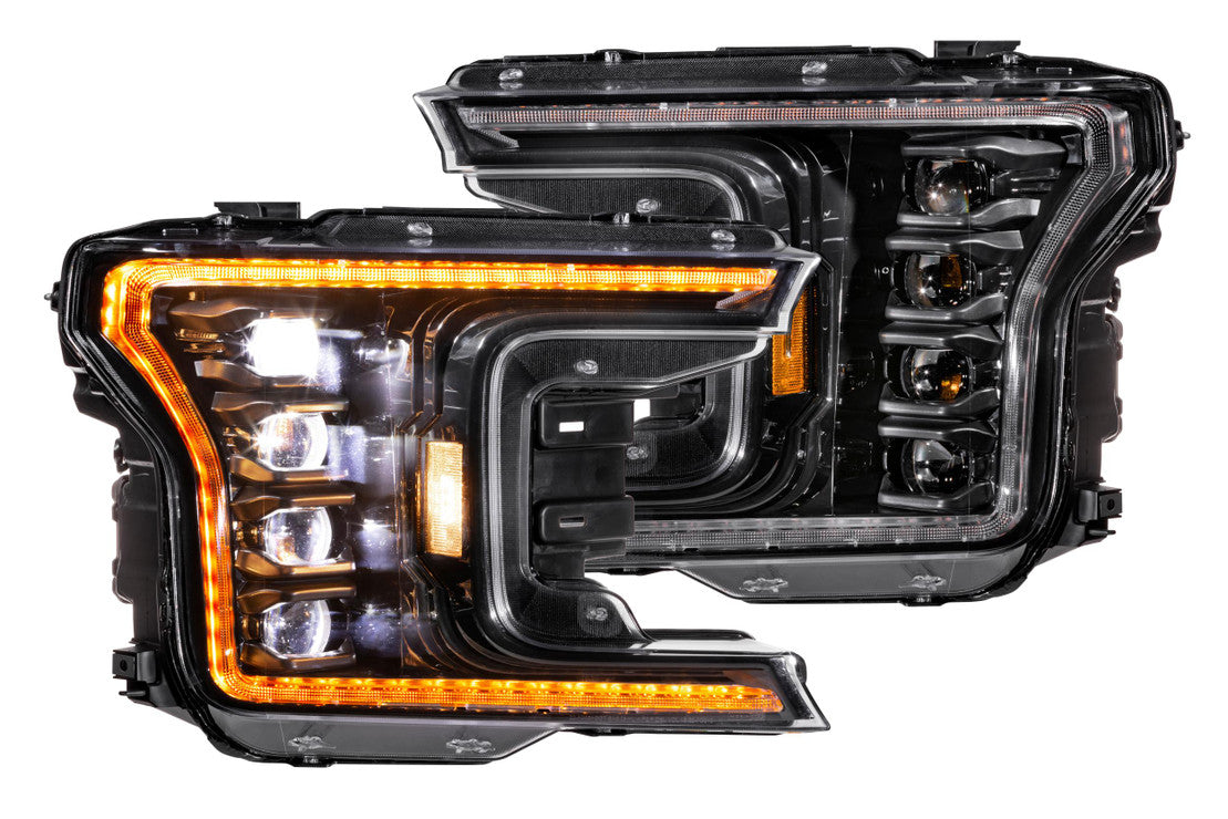 FORD F-150 (18-20): XB LED HEADLIGHTS (AMBER DRL)