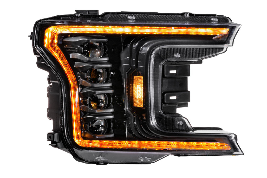 FORD F-150 (18-20): XB LED HEADLIGHTS (AMBER DRL)