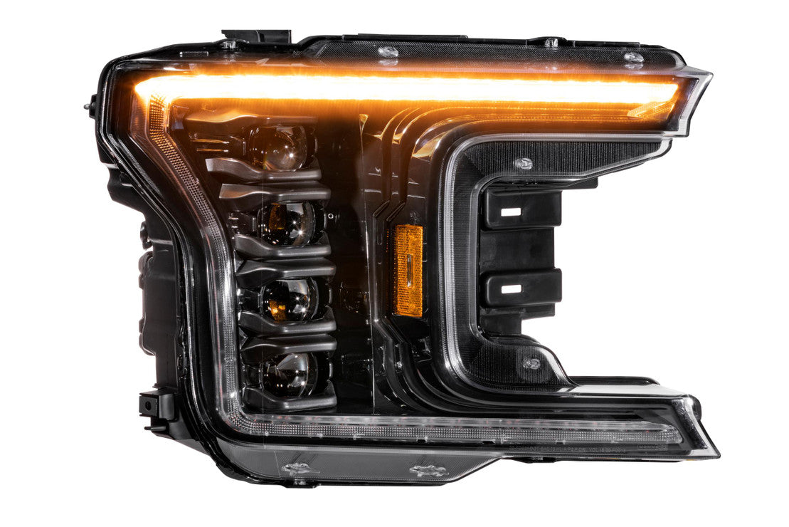 FORD F-150 (18-20): XB LED HEADLIGHTS (AMBER DRL)