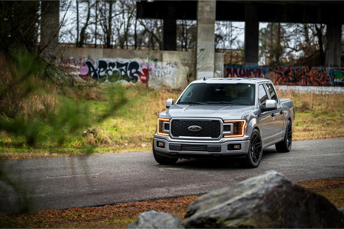 FORD F-150 (18-20): XB LED HEADLIGHTS (AMBER DRL)