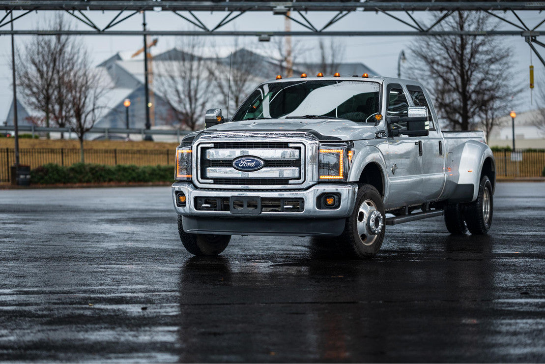 FORD SUPER DUTY (11-16) XB LED HEADLIGHTS (AMBER DRL)