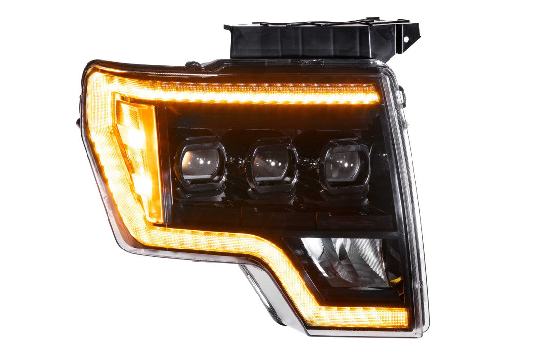 FORD F-150 (09-14) XB LED HEADLIGHTS (AMBER DRL)