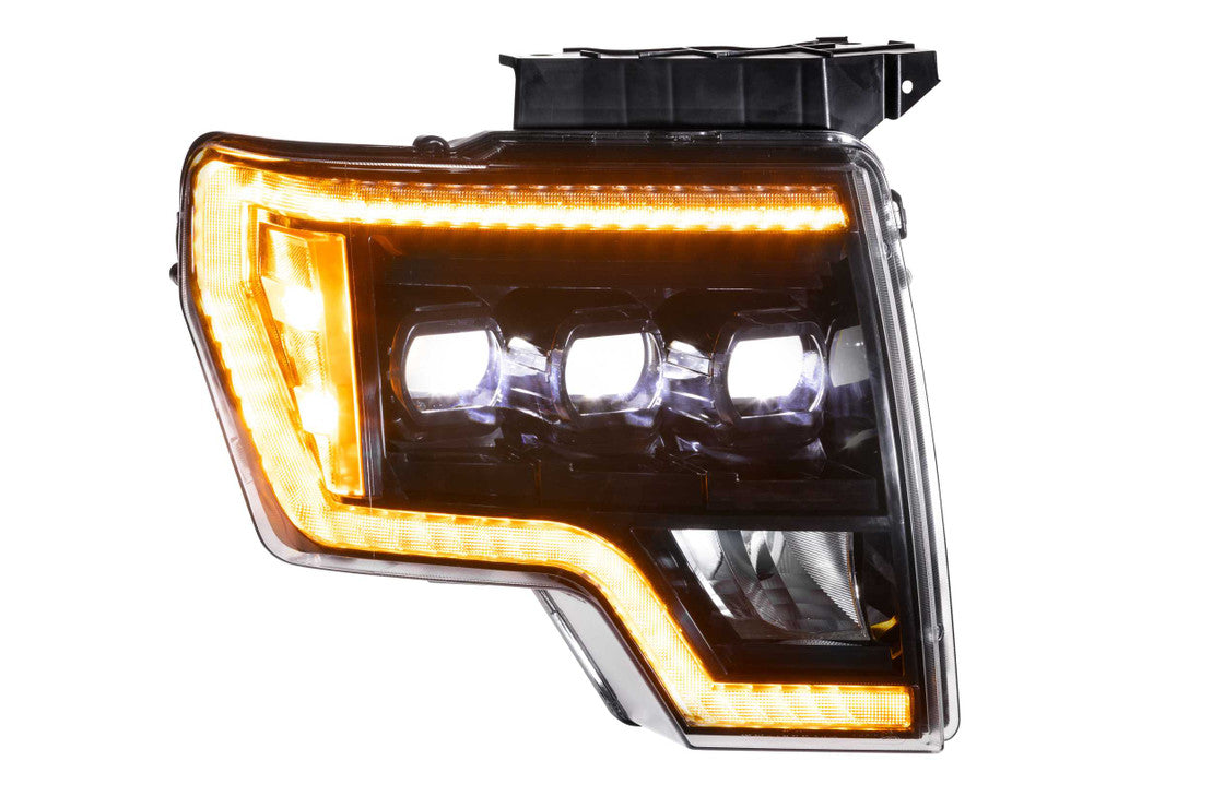 FORD F-150 (09-14) XB LED HEADLIGHTS (AMBER DRL)