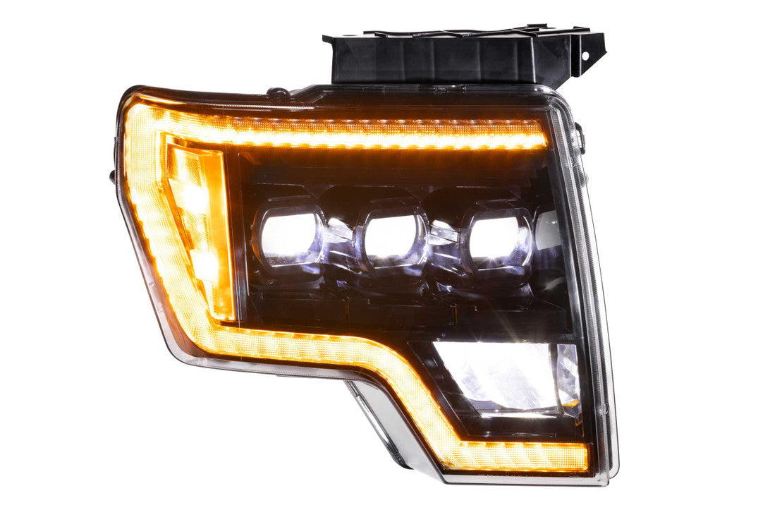 FORD F-150 (09-14) XB LED HEADLIGHTS (AMBER DRL)