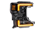 FORD SUPER DUTY (20-22) XB LED HEADLIGHTS (AMBER DRL)