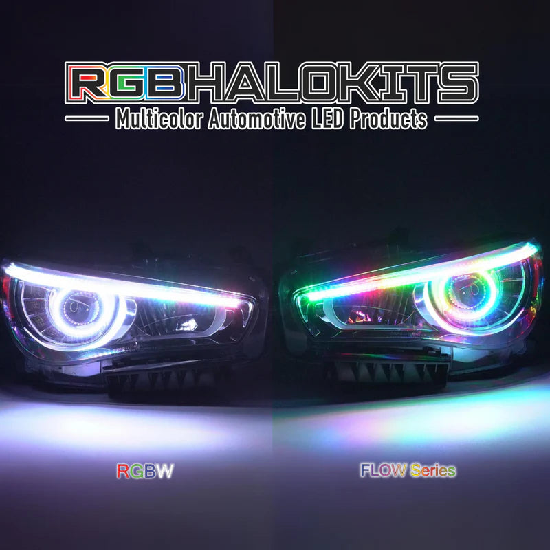 Infiniti Q50: Multicolor Headlights (2014-2024)