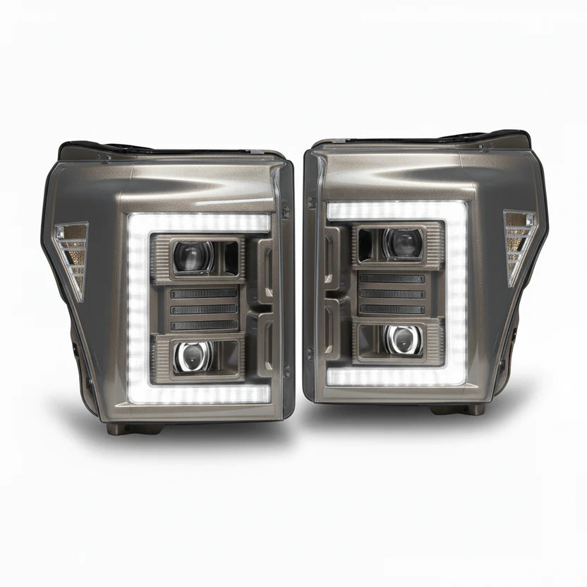 2011-16 FORD SUPER DUTY CUSTOM MORIMOTO HYBRID LED HEADLIGHTS