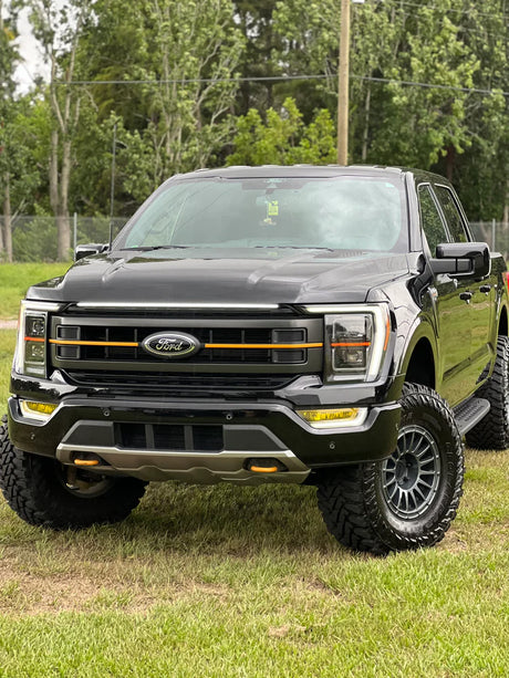 2021-2023 Ford F150 Tremor LED Grille Light Kit – White DRL Strip