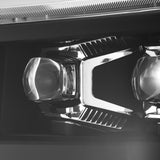 14-15 Chevrolet Silverado NOVA-Series LED Projector Headlights Black