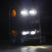 14-15 Chevrolet Silverado NOVA-Series LED Projector Headlights Alpha-Black