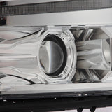 14-15 Chevrolet Silverado LUXX-Series LED Projector Headlights Chrome (On Backorder)