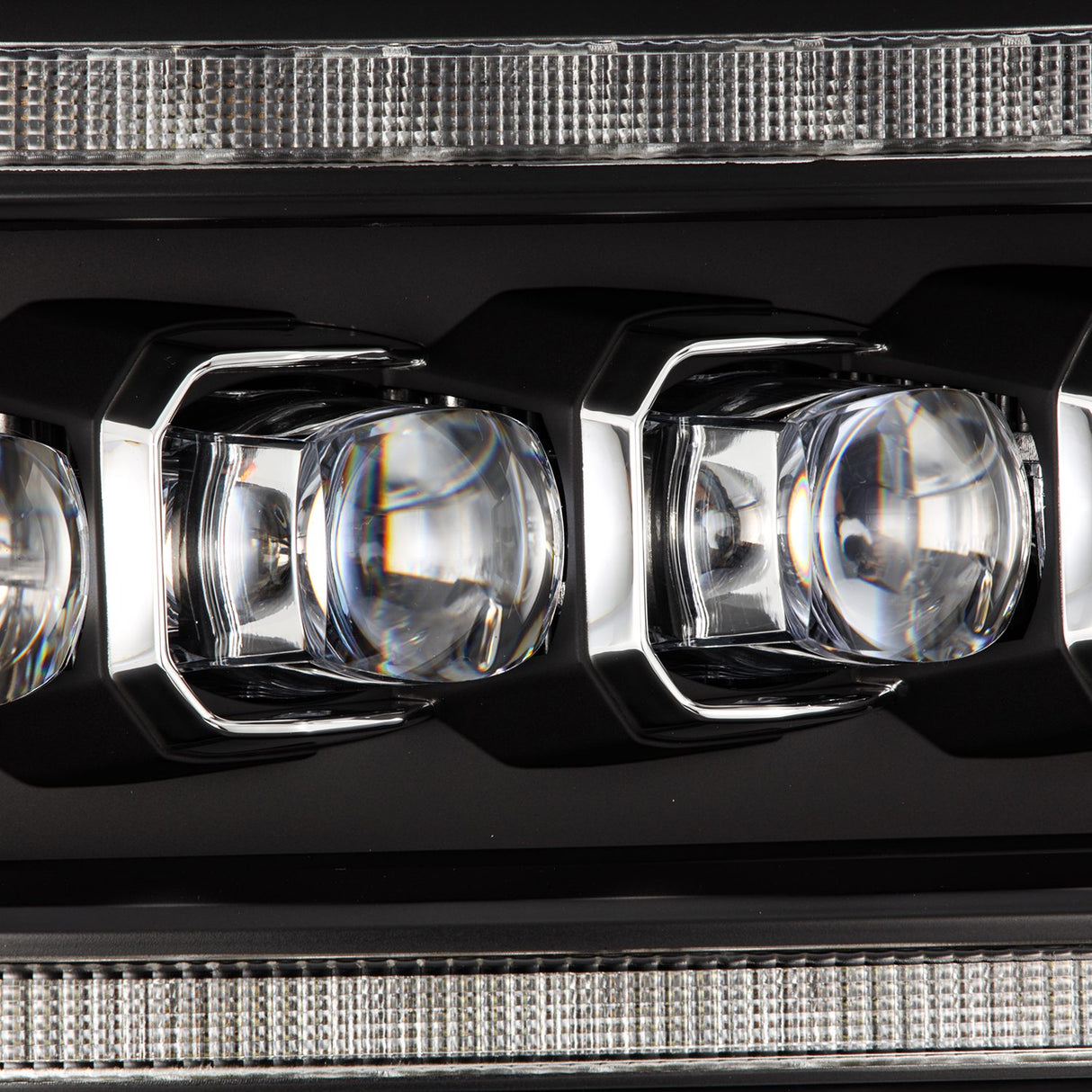 09-18 Ram Truck (MK II 5th Gen 2500 Style) NOVA-Series LED Projector Headlights Black