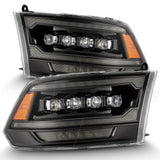 09-18 Ram Truck (MK II 5th Gen 2500 Style) NOVA-Series LED Projector Headlights Alpha-Black