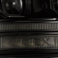 09-18 Ram Truck (MK II 5th Gen 2500 Style) PRO-Series Halogen Projector Headlights Alpha-Black (OPEN BOX)