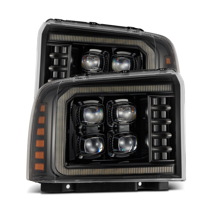05-07 Ford Super Duty/Excursion NOVA-Series LED Projector Headlights Alpha-Black