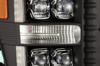 11-16 Ford Super Duty NOVA-Series LED Projector Headlights Black - Backordered