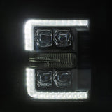 11-16 Ford Super Duty NOVA-Series LED Projector Headlights Black