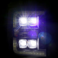 11-16 Ford Super Duty NOVA-Series LED Projector Headlights Alpha-Black - Backordered