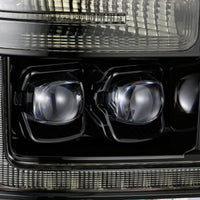11-16 Ford Super Duty NOVA-Series LED Projector Headlights Alpha-Black - Backordered