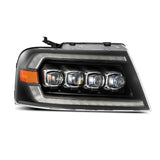 04-08 Ford F150 / 06-08 Lincoln Mark LT NOVA-Series LED Projector Headlights Black