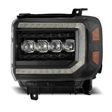 14-18 GMC Sierra NOVA-Series LED Projector Headlights Black