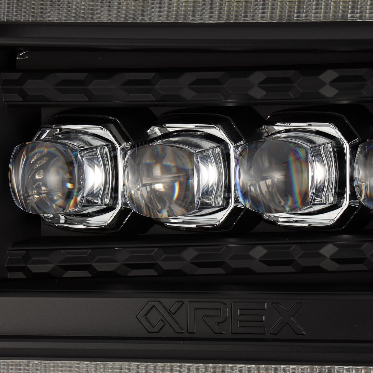 14-18 GMC Sierra NOVA-Series LED Projector Headlights Black