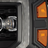 14-18 GMC Sierra NOVA-Series LED Projector Headlights Black