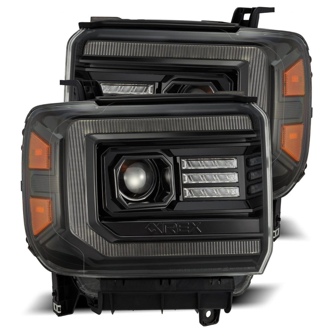 14-18 GMC Sierra PRO-Series Halogen Projector Headlights Alpha FD2 モリモリ管 マフラー