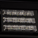 14-18 GMC Sierra LUXX-Series LED Projector Headlights Alpha-Black