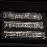 14-18 GMC Sierra LUXX-Series LED Projector Headlights Alpha-Black