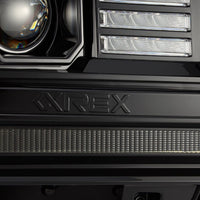 14-18 GMC Sierra PRO-Series Halogen Projector Headlights Alpha-Black - Backordered