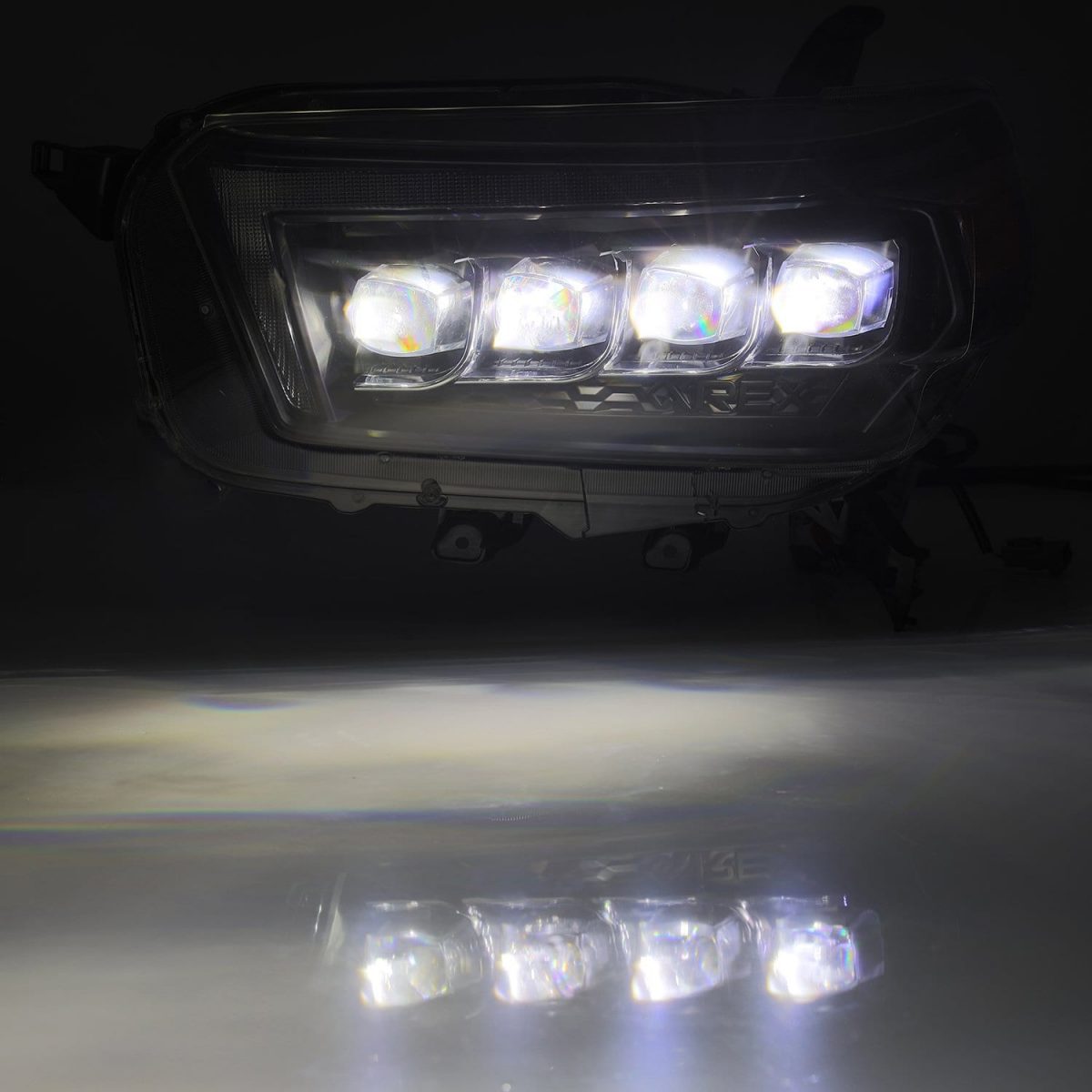 10-13 Toyota 4Runner NOVA-Series LED Projector Headlights Black