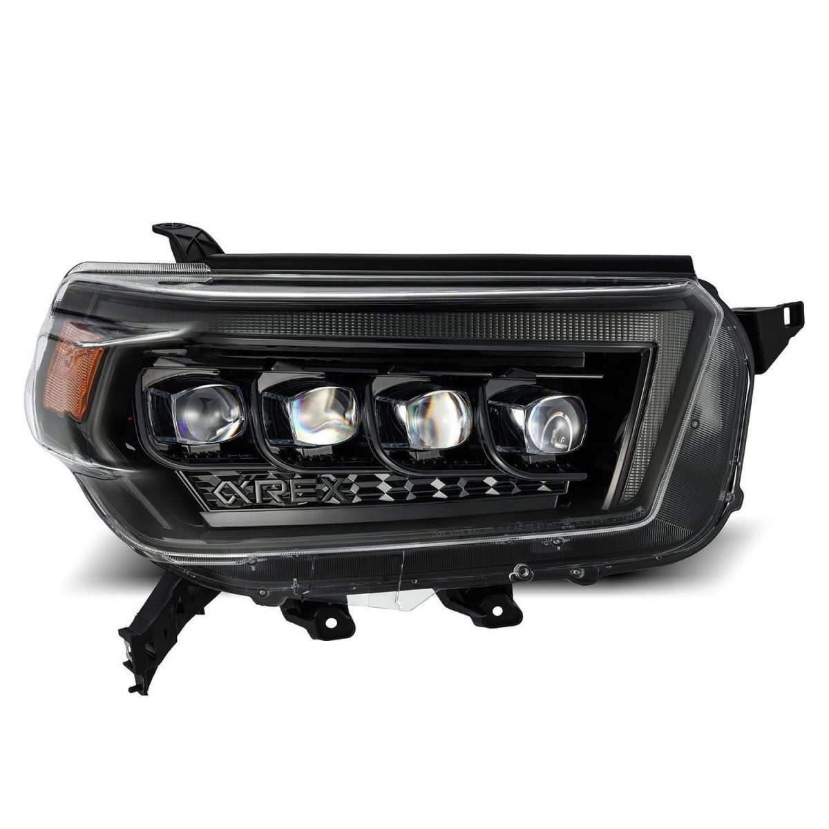 10-13 Toyota 4Runner NOVA-Series LED Projector Headlights Alpha-Black