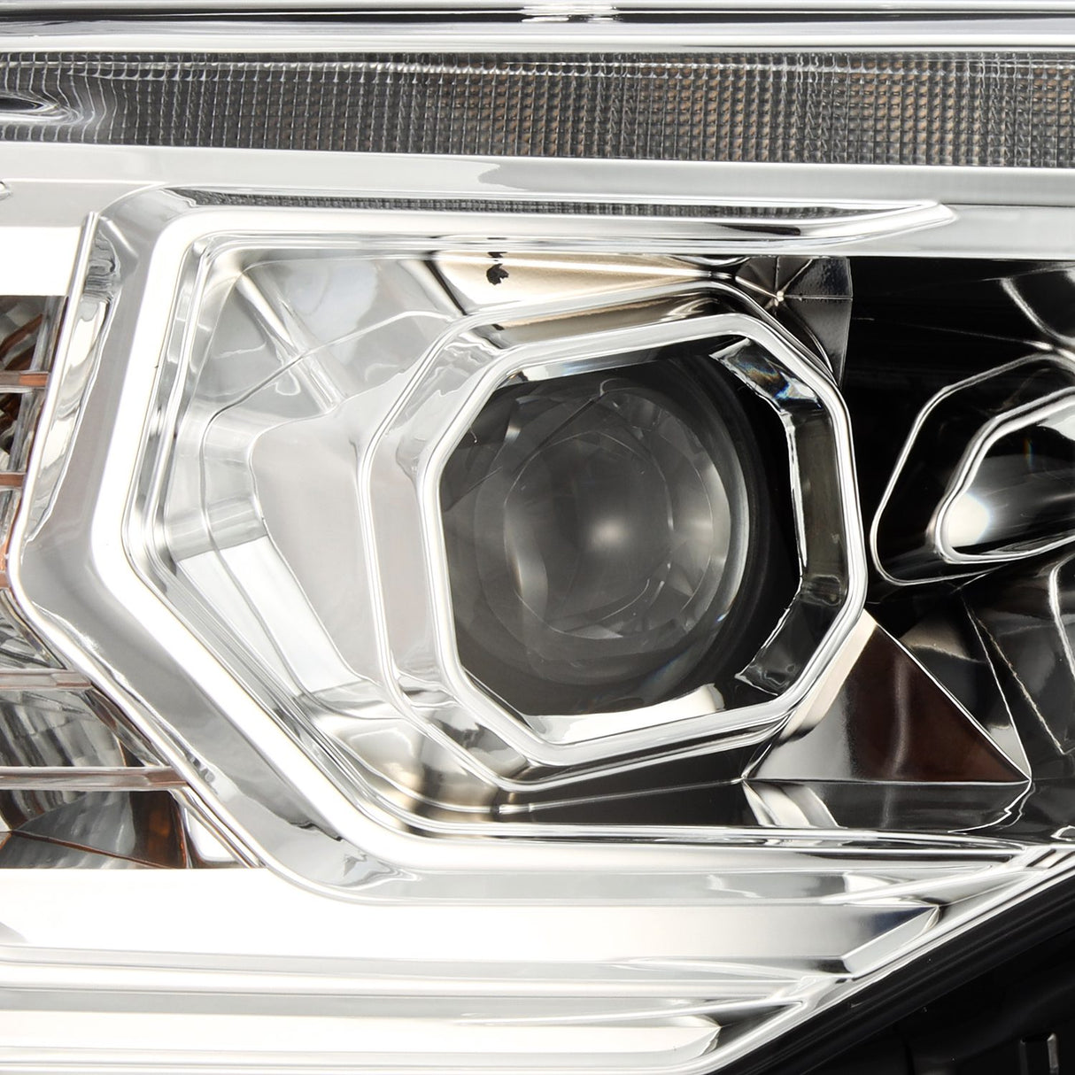 14-23 Toyota 4Runner MK II LUXX-Series LED Projector Headlights Chrome