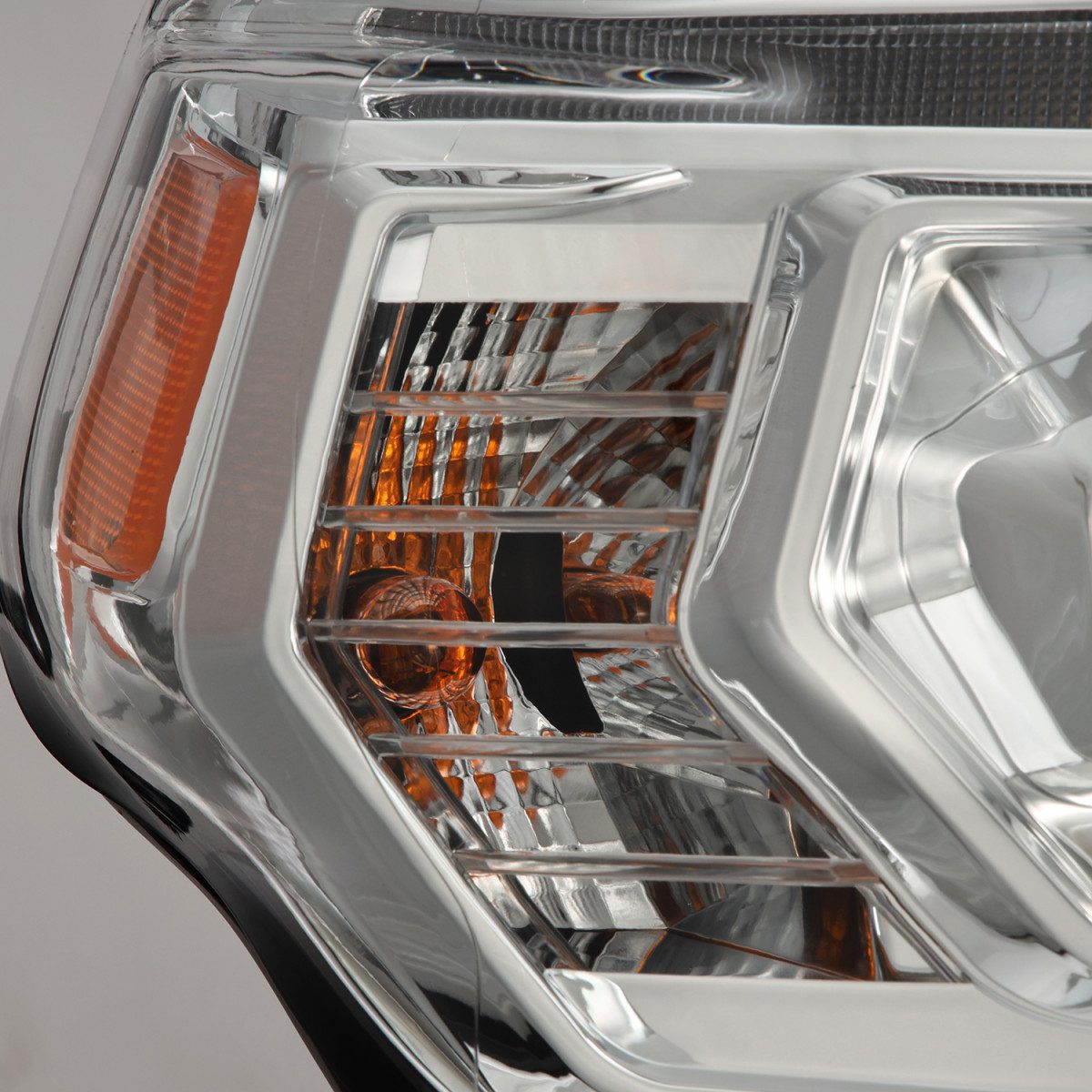 14-20 Toyota 4Runner MK II PRO-Series Halogen Projector Headlights Chrome